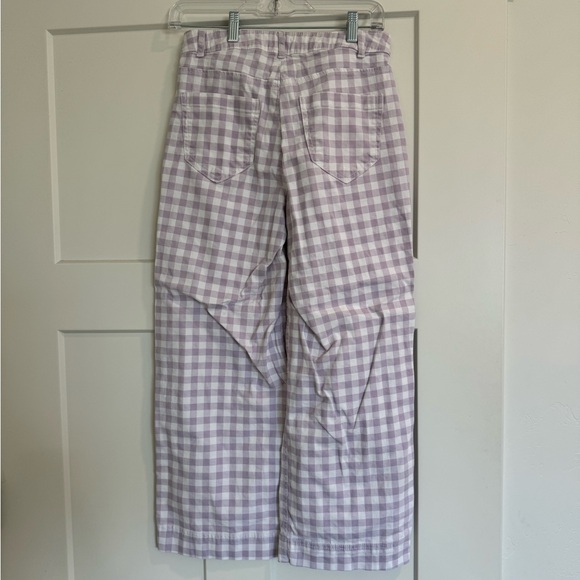 Lavender gingham pants - Picture 3 of 3